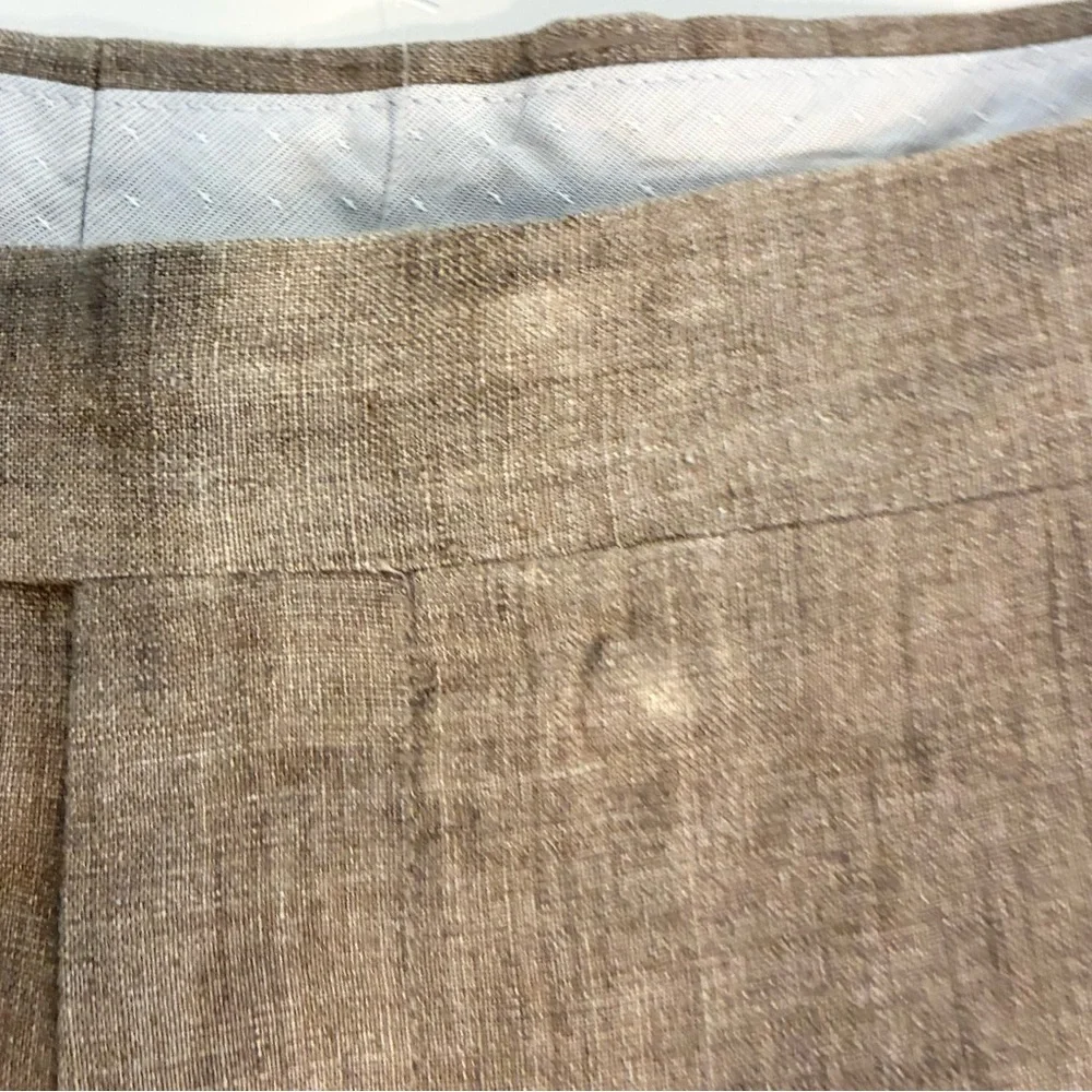 New Joseph Abboud Linen Suit Dress Pant Mens 44